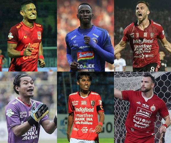 11+ Pemain Terbaik Liga Indonesia 2019 (Shopee Liga 1 Best XI)