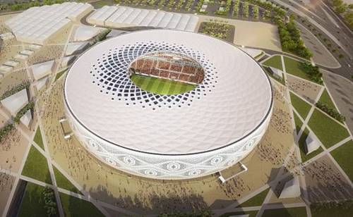 stadion piala dunia 2022 al thumama stadium